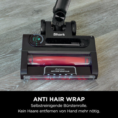 Shark Stratos Akku-Staubsauger Kabellos, PowerFins Plus, 60 Min. Laufzeit, Anti Hair Wrap & CleanSense IQ Staubsauger, mit Auto-Kit, Haustier-, Fugen- & Multi-Oberfläche-Aufsatz, Kupfer IZ400UKEUTBK