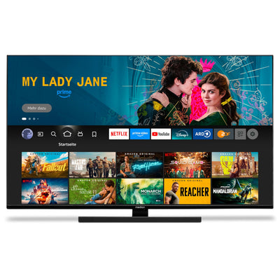 MEDION X15032 (MD 31411) 125,7 cm (50 Zoll) QLED Fernseher (Fire TV, 4K Smart TV, Dolby Vision HDR, Dolby Atmos, Netflix, Prime Video)