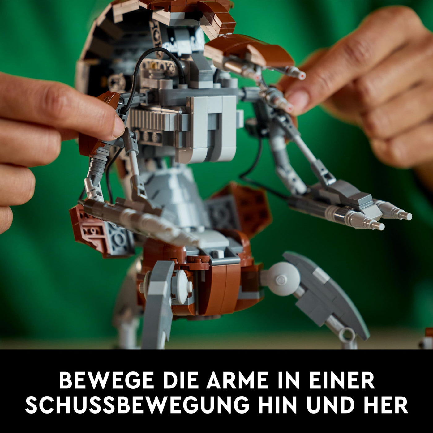 LEGO Star Wars Droideka Set, Droiden-Modellbausatz für Erwachsene, Deko für das Büro, Sammlerstück, Geschenkidee für Männer und Frauen 75381
