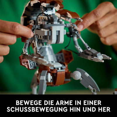 LEGO Star Wars Droideka Set, Droiden-Modellbausatz für Erwachsene, Deko für das Büro, Sammlerstück, Geschenkidee für Männer und Frauen 75381