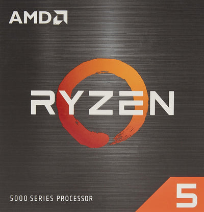 AMD Ryzen 5 5500 Prozessor (6 Kerne/12 Threads, 65W TDP, AM4 Sockel, 19 MB cache, Bis zu 4.2 GHz max boost, wraith stealth Kühler)