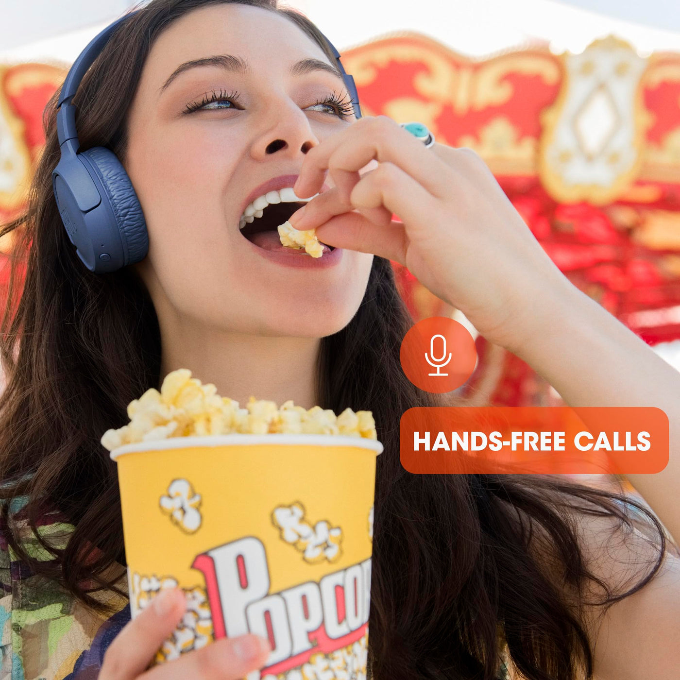 JBL Tune 510 BT – Bluetooth On-Ear Kopfhörer - Weiß – Faltbare Headphones mit Freisprechfunktion – Kompatibel mit Sprachassistenten – Lange Laufzeit von bis zu 40 Stunden