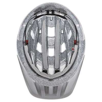 uvex i-vo cc - leichter Allround-Helm für Damen und Herren - individuelle Größenanpassung - erweiterbar mit LED-Licht - grey rose matt - 56-60 cm