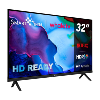 Smart Tech 32HH01K, 32 Zoll (80 cm), HD-LED-Fernseher, Netflix, YouTube, Prime Video, Whale TV