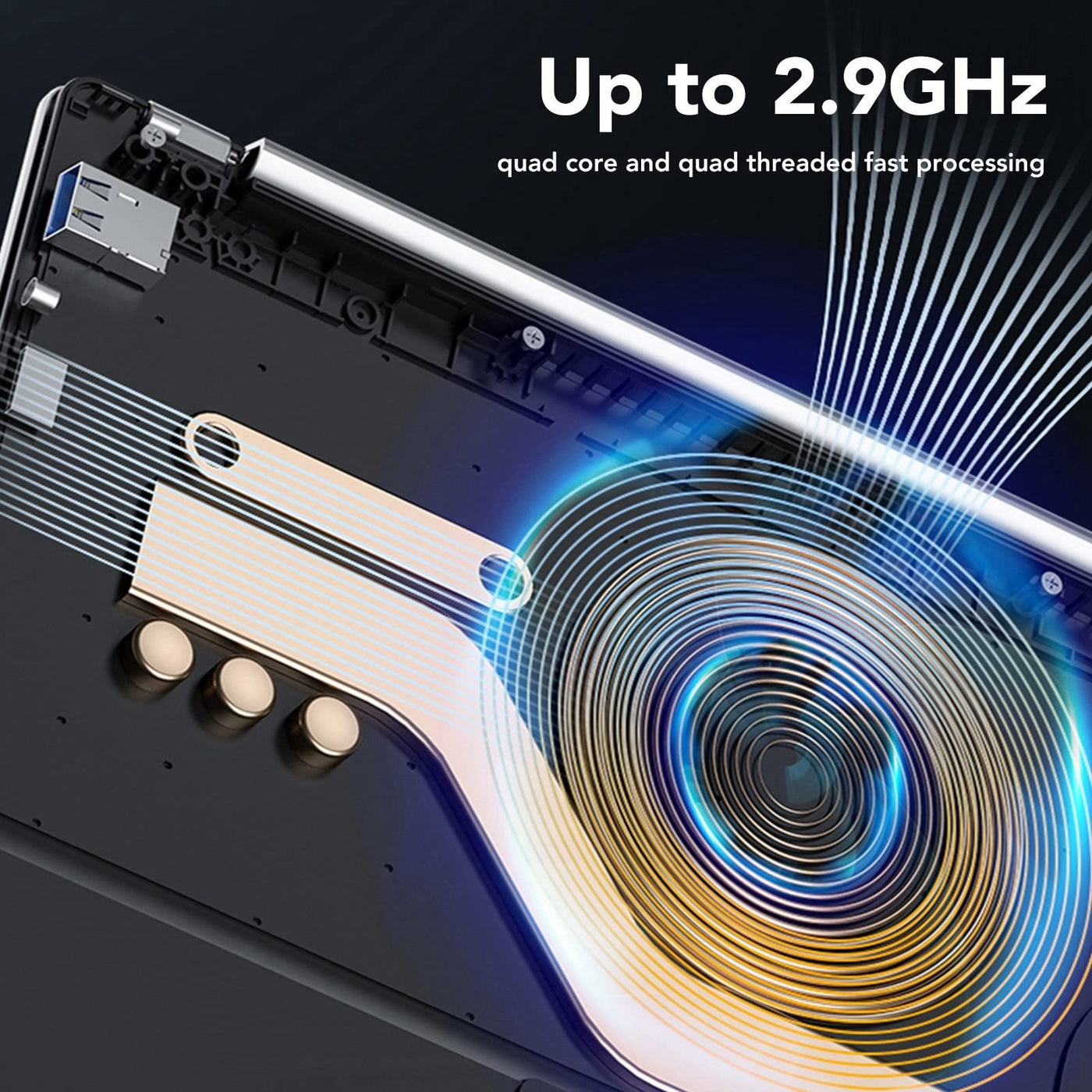 15,6-Zoll-Laptop, für10-Laptop, 2K-IPS-Display,Celeron N5095-Prozessor, 16 GB RAM, 1 TB SSD, Lange Akkulaufzeit, Leicht (16+1 TB EU-Stecker)