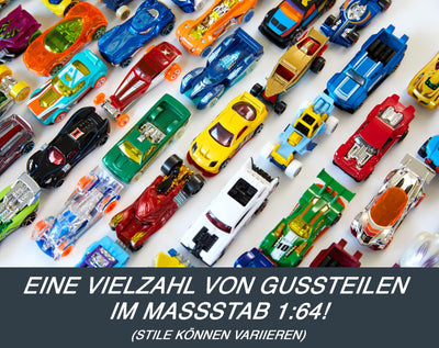 Hot Wheels Autos Set, 50er Pack, Verschiedene Modelle von Spielzeugautos, Maßstab 1:64, mit realistischen Details, Auto Spielzeug, Stile variieren, Spielzeug ab 3 Jahre, V6697
