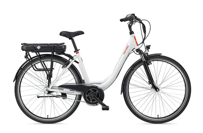 TELEFUNKEN E-Bike Damen 28 Zoll, Elektrofahrrad Alu mit 7-Gang Nabenschaltung - Pedelec Citybike, Mittelmotor 250W & 13Ah / 36V Lithium-Ionen-Akku, RC890 Multitalent