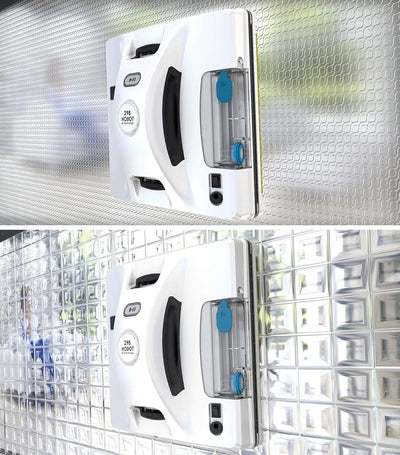 Sichler Haushaltsgeräte Fensterputzroboter: HOBOT-298 Profi-Fensterputz-Roboter mit Sprüh-Funktion, App-Steuerung (Hobot Fensterputzroboter, Profi Fensterputzroboter, Fensterreinigung)