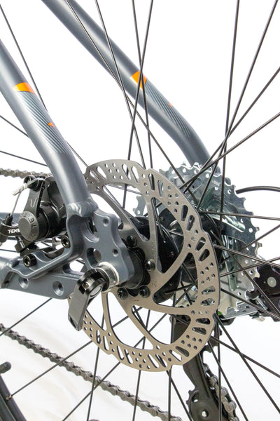 HEAD Unisex – Erwachsene I-Peak 1.0 Crossbike, matt grau/orange, 59