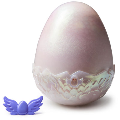 Hatchimals Alive Mystery Ei Draggle - magisches selbstschlüpfendes Ei ca. 25 cm groß mit interaktivem Überraschungs-Plüschtier, für Kinder ab 5 Jahren