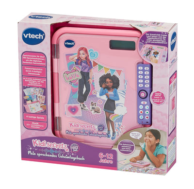 Vtech KidiSecrets – Magic Voice 365 – Das 2-in-1 Tagebuch für Sprachaufnahmen, kreative Spiele und persönliche Erinnerungen – Für Kinder von 6-12 Jahren
