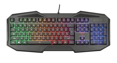 Trust Gaming Avonn Gaming Beleuchtete Tastatur [Italienisches Layout] Schwarz