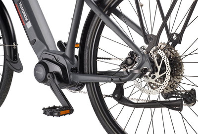 TELEFUNKEN E-Bike Herren 29 Zoll, Elektrofahrrad Mittelmotor, 10-Gang Kettenschaltung, Hydr. Scheibenbremsen - Pedelec SUV-Bike, SUV700
