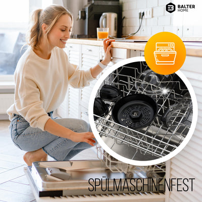 Balter ZP-04 Zitronenpresse Elektrisch – Hohe Saftausbeute, 2 Drehrichtungen & 2 Kegel– Zitruspresse – orangenpresse Entsafter Saftpresse Juicer - Spülmaschinenfest, BPA Frei