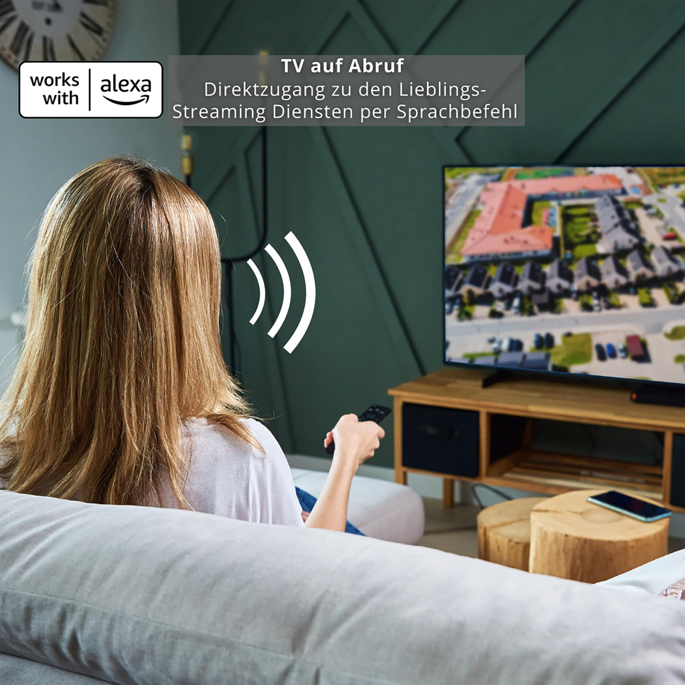 Toshiba 40LV2E63DAZ 40 Zoll Fernseher/VIDAA Smart TV (Full HD, HDR, Triple-Tuner, Bluetooth, Dolby Audio) [2024]