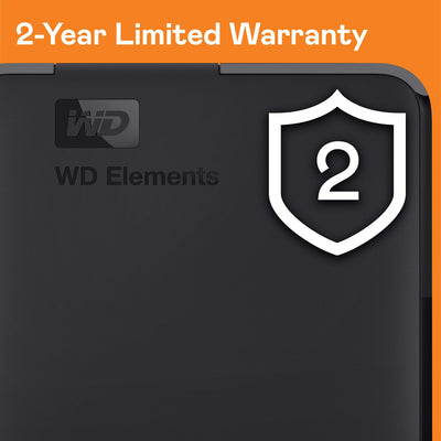 WD Elements Portable externe Festplatte 4 TB (mobiler Speicher, USB 3.0-Schnittstelle, Plug-and-Play, für Windows formatiert) Schwarz