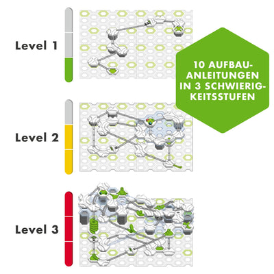 Ravensburger GraviTrax Theme-Set Speed 22428 - GraviTrax Starter-Set für Deine Kugelbahn - Murmelbahn und Konstruktionsspielzeug ab 8 Jahren, alleine bespielbar