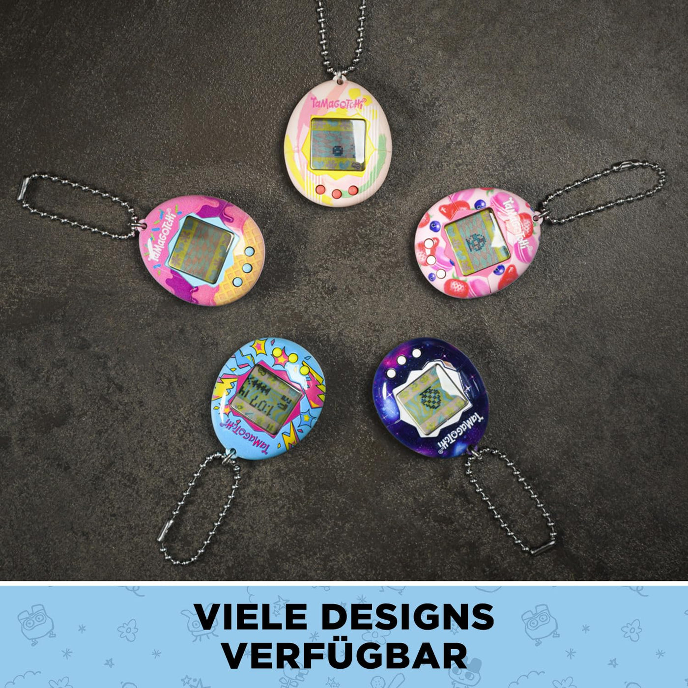 Bandai - Tamagotchi - Tamagotchi Original - Lightning - Elektronisches virtuelles Tier mit Farbdisplay, 3 Tasten und Spielen - Interaktives Tier auf Deutsch - Kinderspielzeug ab 8 Jahren - 42923