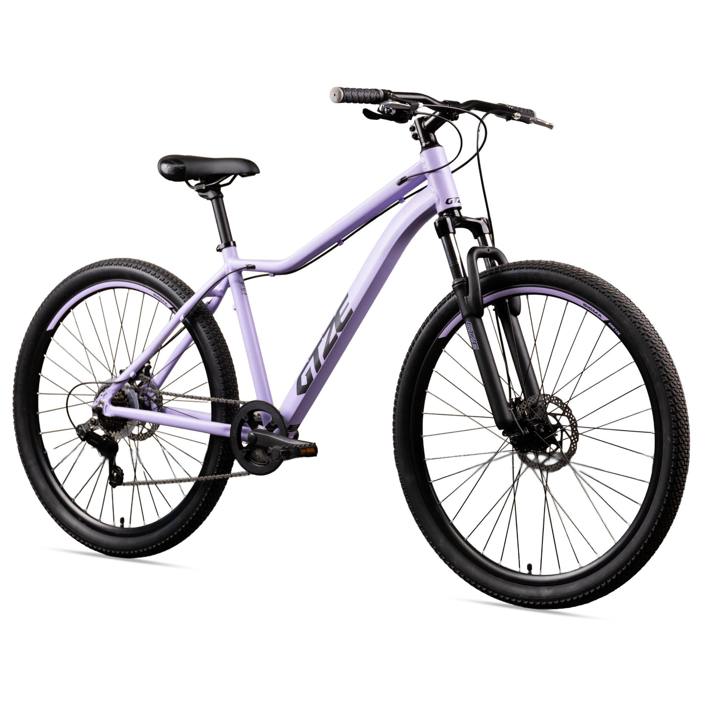 Goetze Sigma 27,5 x 2.10 Zoll Fahrrad für Jugendliche & Erwachsene | MTB Hardtail | 7-Gang Kettenschaltung| Mechanische Scheibenbremsen | Aluminiumrahmen 17" | Federgabel | ab 165 cm Körpergröße