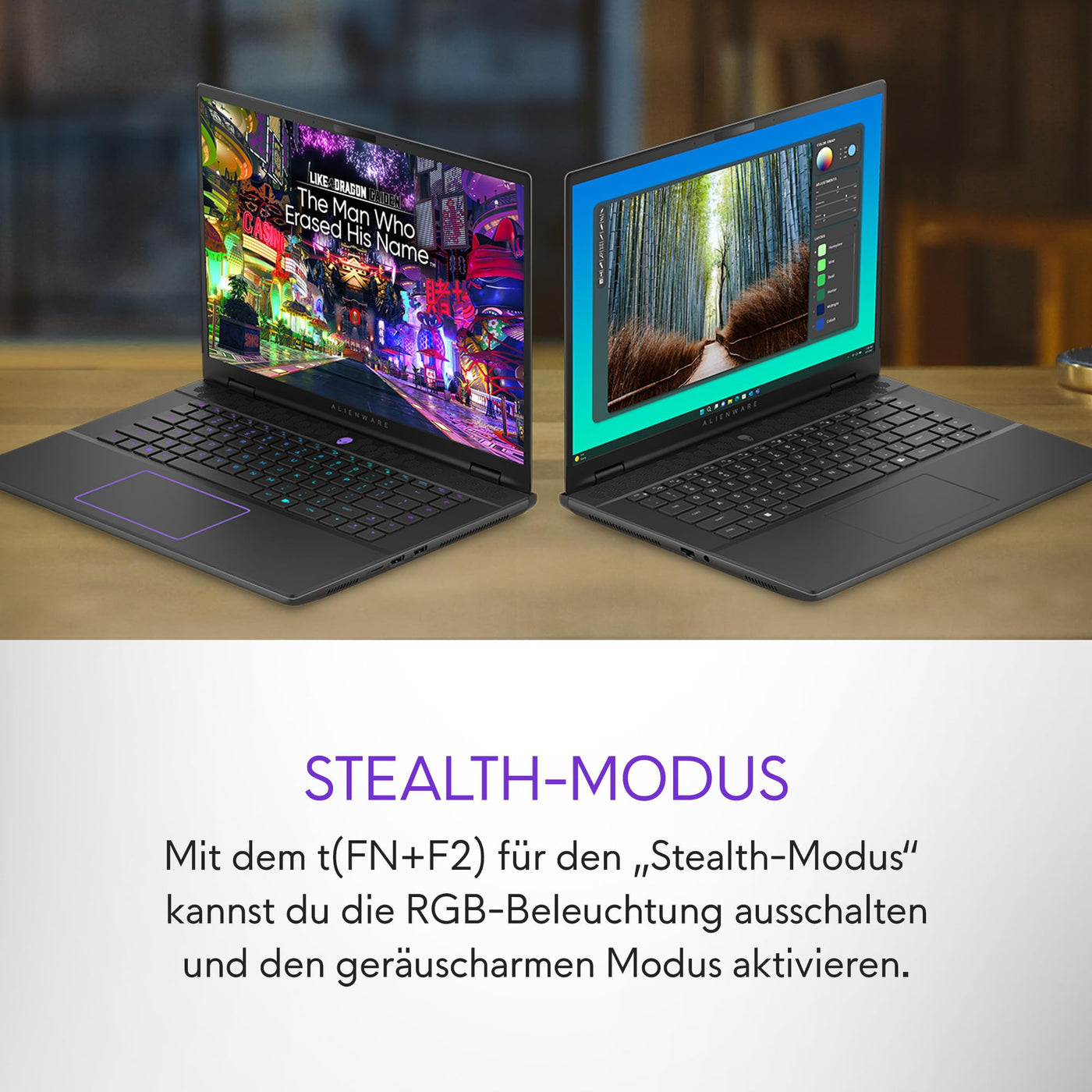 Alienware m16 R2 Gaming Laptop - 16" QHD+ 240Hz, Intel Core Ultra 7 Series 1, 16GB RAM, 1TB SSD, NVIDIA GeForce RTX 4060, Windows 11 Home, German AlienFX Keyboard - Dark Metallic Moon