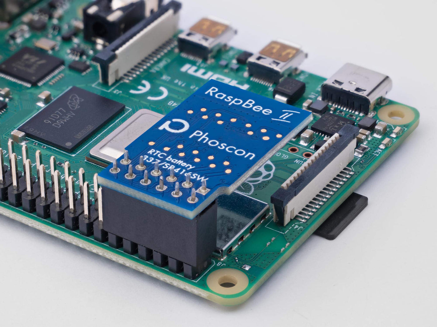 Phoscon RaspBee II - universelles Raspberry Pi Zigbee 3.0 Gateway, inkl. deCONZ App, Home Automation, Home Assistant, ioBroker, Zigbee2MQTT