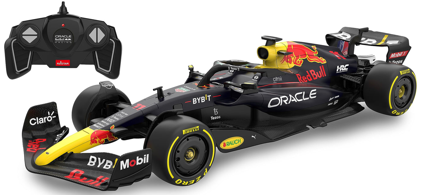 JAMARA Oracle Red Bull Racing RB18 1:18 2,4GHz -originalgetreue Lackierung, RC-Auto