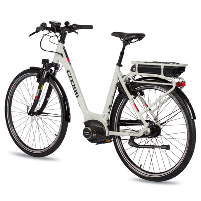 Airtracks 28 Zoll Trekking Fahrrad E-Bike V-Tron LS Rack Active LINE Gen3 500 Wh 7 Gang Shimano Nexus - Rahmen 45cm 50cm 55cm - Mod 2024 (45cm (Körpergröße 165-175cm))