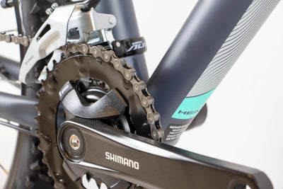 HEAD Women's Tacoma 2.0 Mountain Bike, Matt Grey/Mint, 44