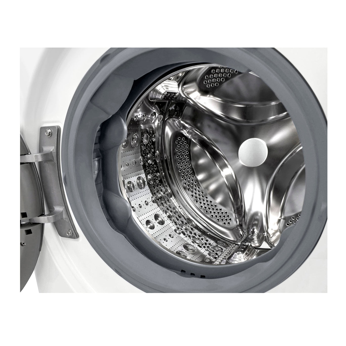 LG F4WV7080, Klasse A, Frontlader-Waschmaschine 8 kg, 1400 U/Min, AI Direct Drive, Wi-Fi, Tiefenreinigung mit Dampf, Große Kapazität, TRIPLE A, Außentür aus Sicherheitsglas, 62 x 60 x 85 cm ꟷ Weiß