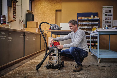 Einhell Nass-Trockensauger TC-VC 1930 SA (1.500 Watt, 30 l-Edelstahlbehälter, autom. Gerätesteckdose, inkl. Saugschlauch + Verlängerungsrohr, Kombidüse/Fugendüse, div. Filter)