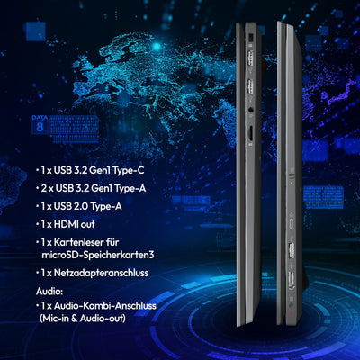 MEDION E15443 39,6 cm (15,6 Zoll Full HD) AI Laptop (Intel Core Ultra 5 125H, unterstützt KI, 16GB DDR5 RAM, 512GB SSD, Intel Arc, Win 11 Home)