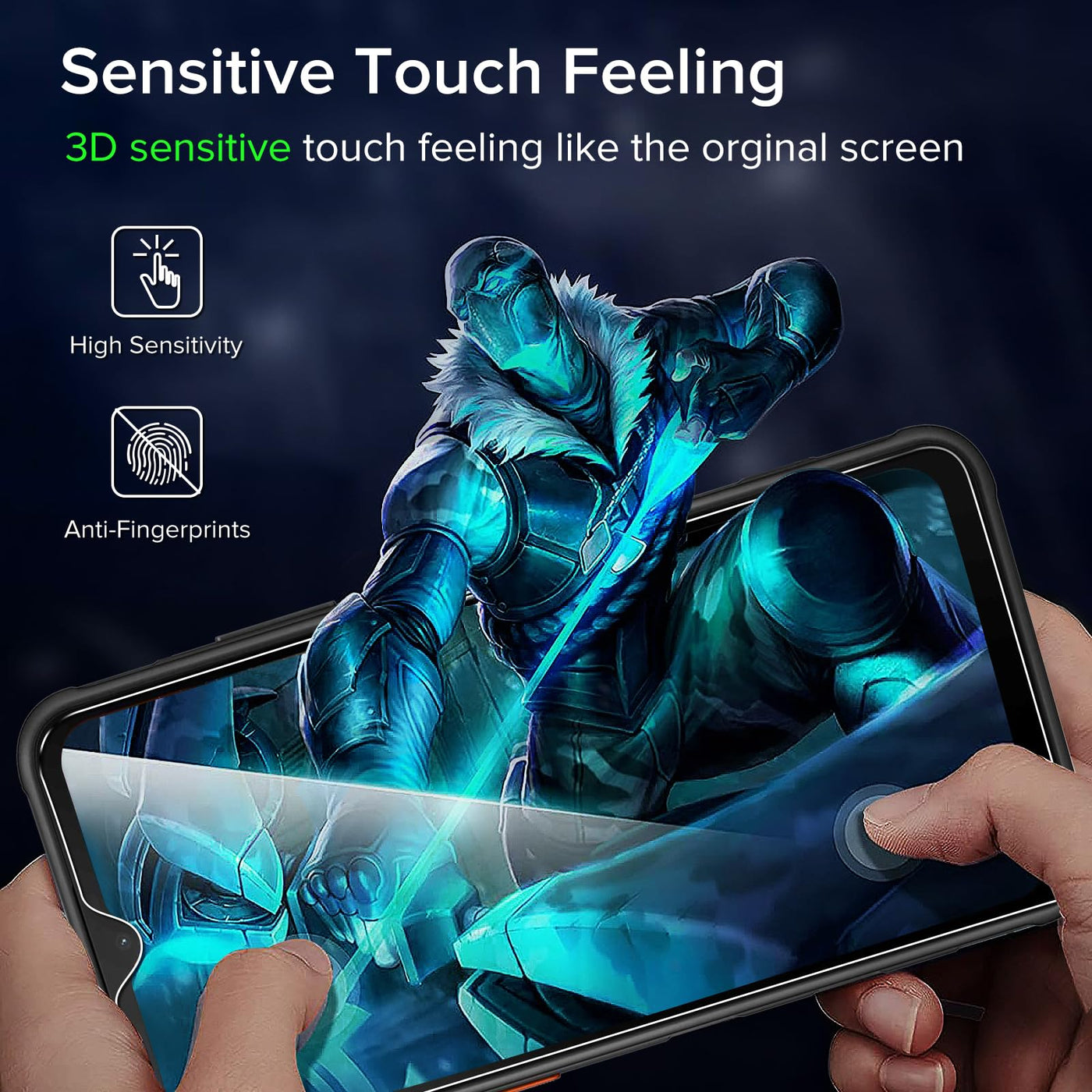 ivoler 3 Stück Schutzglas Schutzfolie für Samsung Galaxy Xcover 7 / Samsung Galaxy Xcover 6 Pro, 9H Härte Schutz Glas, HD Klar Displayschutzfolie, Anti-Kratz Folie, Anti-Bläschen