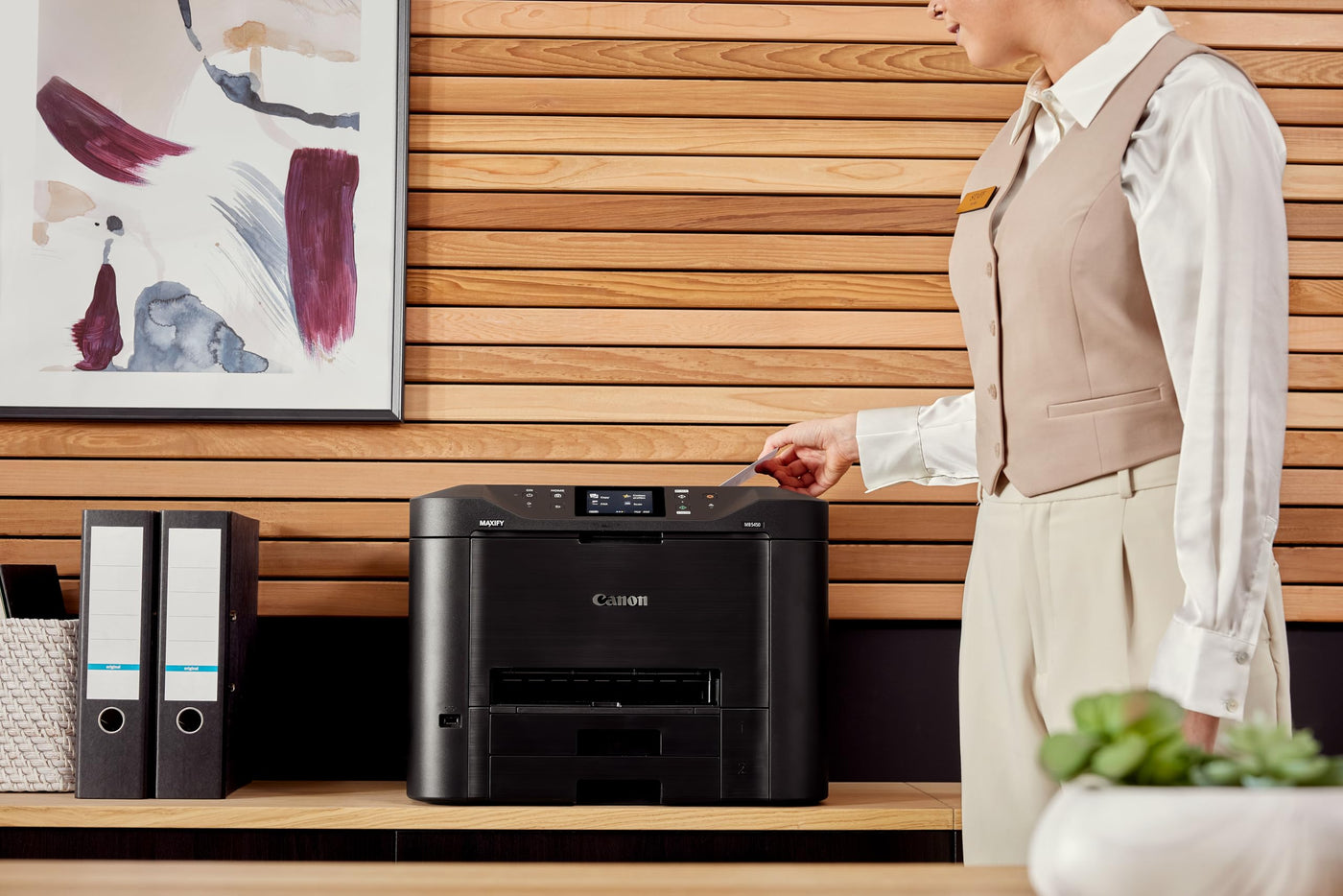 Canon MAXIFY MB5150 Farbtintenstrahl - Multifunktionsdrucker (DIN A4, 4-in-1 Scanner, Kopierer, Fax, Farbdisplay, 600 x 1200 DPI, USB, Duplexdruck, WLAN, Bluetooth) schwarz