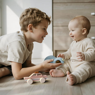 Moonkie Roll & Go Auto Spielzeug Set, 3er Pack, Silikon Spielzeugautos, Kinderspielzeug Geschenke Junge&Mädchen 6 Monate + 1 2 3 Jahre, BPA-frei, Sensorik Spielzeug, Auto Kinder für Kita& Reise