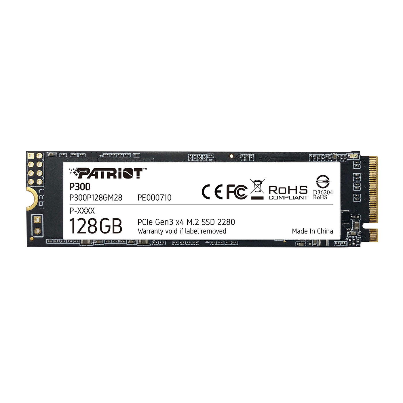 Patriot P300 M.2 PCIe Gen 3x4 128 GB SSD