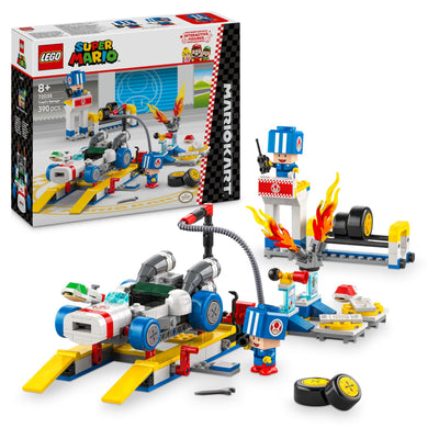 LEGO Super Mario: Mario Kart – Toads Werkstatt, Nintendo Charakter, anpassbares Spielzeug, Abenteuer Spielset, Geschenk für Jungen, Mädchen und Gamer ab 8 Jahren 72035