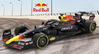 JAMARA Oracle Red Bull Racing RB18 1:18 2,4GHz -originalgetreue Lackierung, RC-Auto