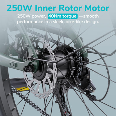 ENGWE E Bike Herren Elektrofahrräder-Ebike mit 36V 10Ah Akku, E Bike mit Drehmomentunterstützung, 7-Gang Getriebe mit APP & Bluetooth, Innenläufermotor bis 100km