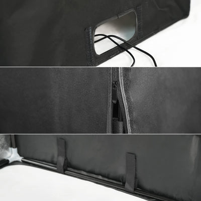 CZUR Fotostudio mit Handtasche, Fotobox Studio Box Scanner-Helfer, 60 * 60 * 60cm, Faltbar & Tragbar, geeignet für CZUR Buchscanner Dokumentenscanner