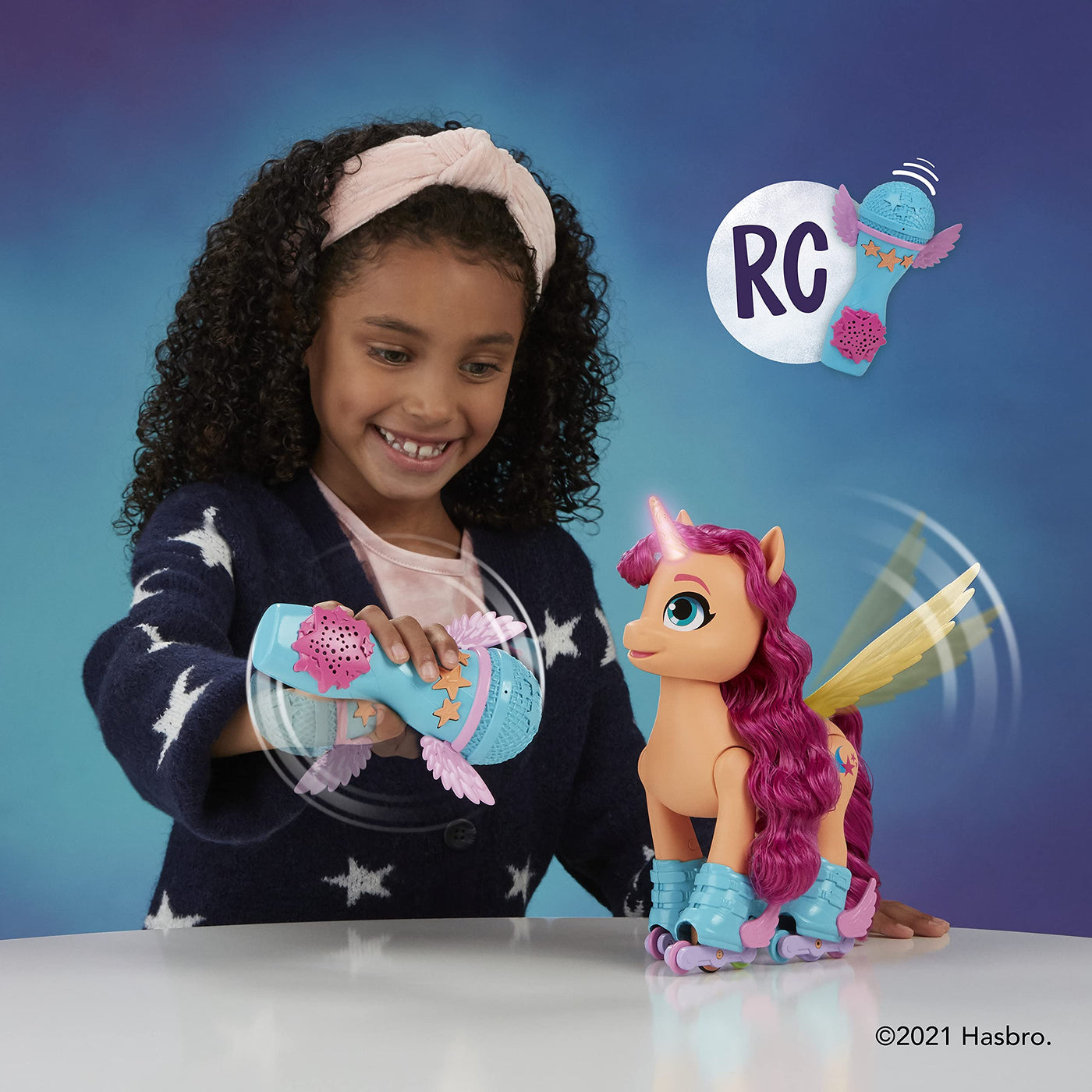 My Little Pony: A New Generation Sunny Starscout Inline-Singendes Rollerspielzeug 22,5 cm mit 50 Reaktionen, Lichter