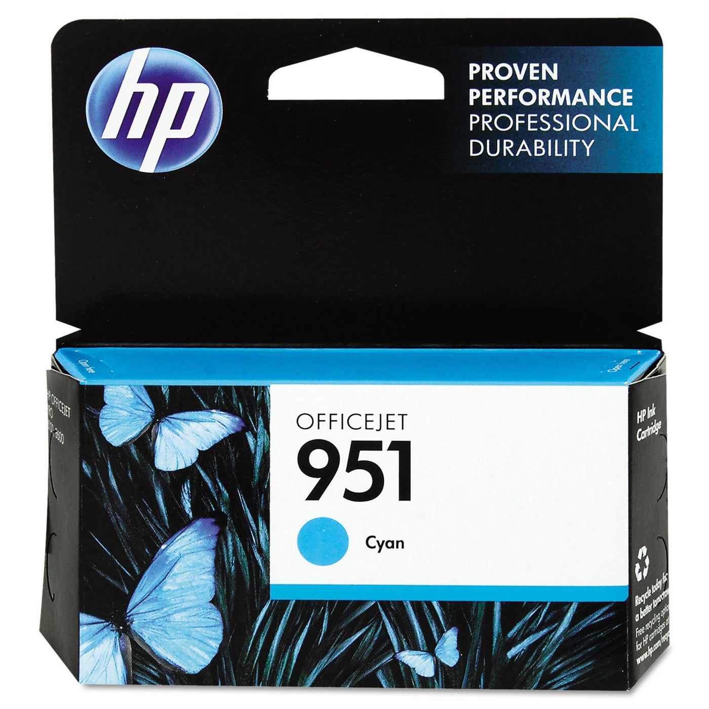 HP 951 Blau Original Druckerpatrone für HP Officejet Pro 276dw, 8600, 8610, 8620, 251dw, 8100