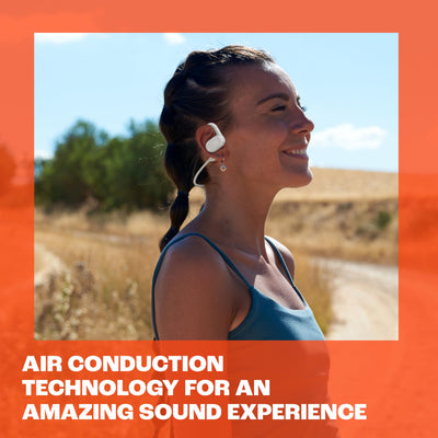JBL Soundgear Sense – Kabellose Bluetooth-Open-Ear-Kopfhörer – Spritzwassergeschützt und komfortabel – In Schwarz