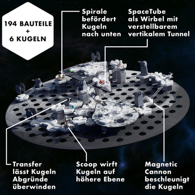 Ravensburger GraviTrax Star Wars Action-Set Deathstar 23860 - GraviTrax Starterset für Deine Kugelbahn - Murmelbahn und Konstruktionsspielzeug ab 8 Jahren, GraviTrax Zubehör alleine bespielbar