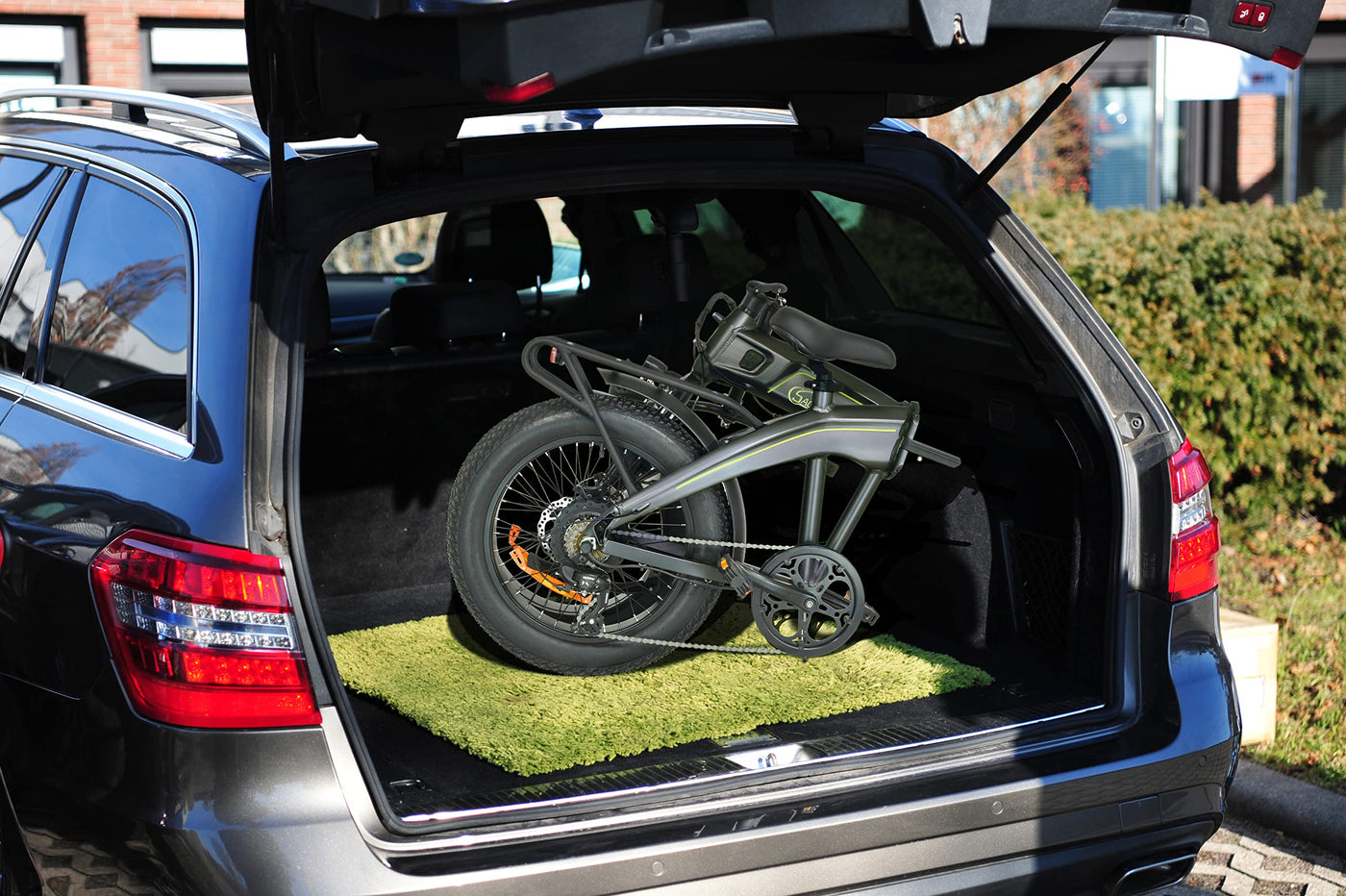 SachsenRAD E-Folding Bike Klapprad F6 Safari 20 Zoll Fatbike StVZO | 85N.M Bafang Geländemotor | Interne Kabelführung | Hochwertige Eloxierung | Ebike Elektrofahrräder Klappbar Pedelec e-Fatbike