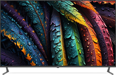 TechniSat TV 65 UHD - 65 Zoll/164 cm 4K/UHD Smart Fernseher (Triple Tuner, WLAN, Streaming Apps, Bluetooth, USB Recording, Timeshift, 2 x 10 Watt) Schwarz