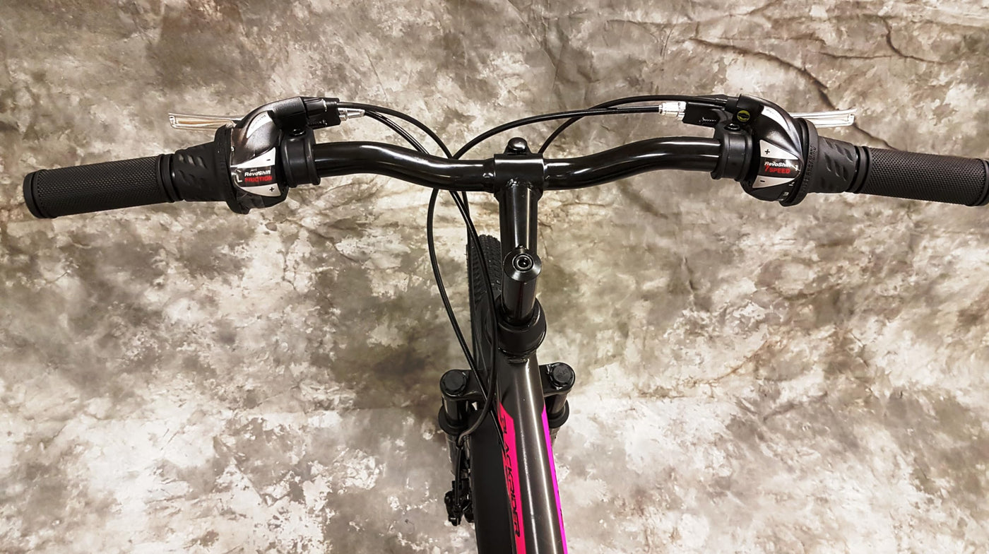 26 Zoll MTB Blackrider Vollgefedert 21-Gang Kettenschaltung mit Scheibenbremsen NEU 2638-ANTRA-PINK Bitte BEACHTEN AB 155 cm KÖPERGRÖSSE GEEIGNET !!!!!!!