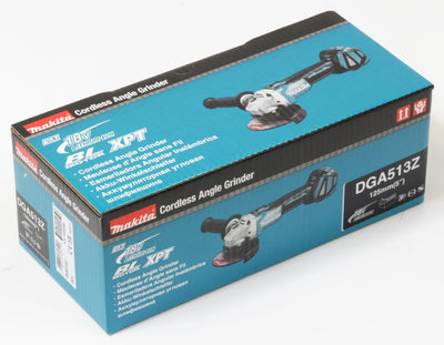 Makita DGA513Z Akku-Winkelschleifer 18 V (ohne Akku, Ohne Ladegerät), (L X B X H) 382 X 140 X 145 Mm