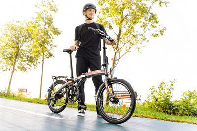 Licorne Bike Phoenix 2D 20 Zoll Aluminium Faltrad Klapprad Scheibenbremse Discbremse Faltfahrrad Herren Damen 7 Gang Kettenschaltung Folding City Bike Alu-Rahmen StVZO