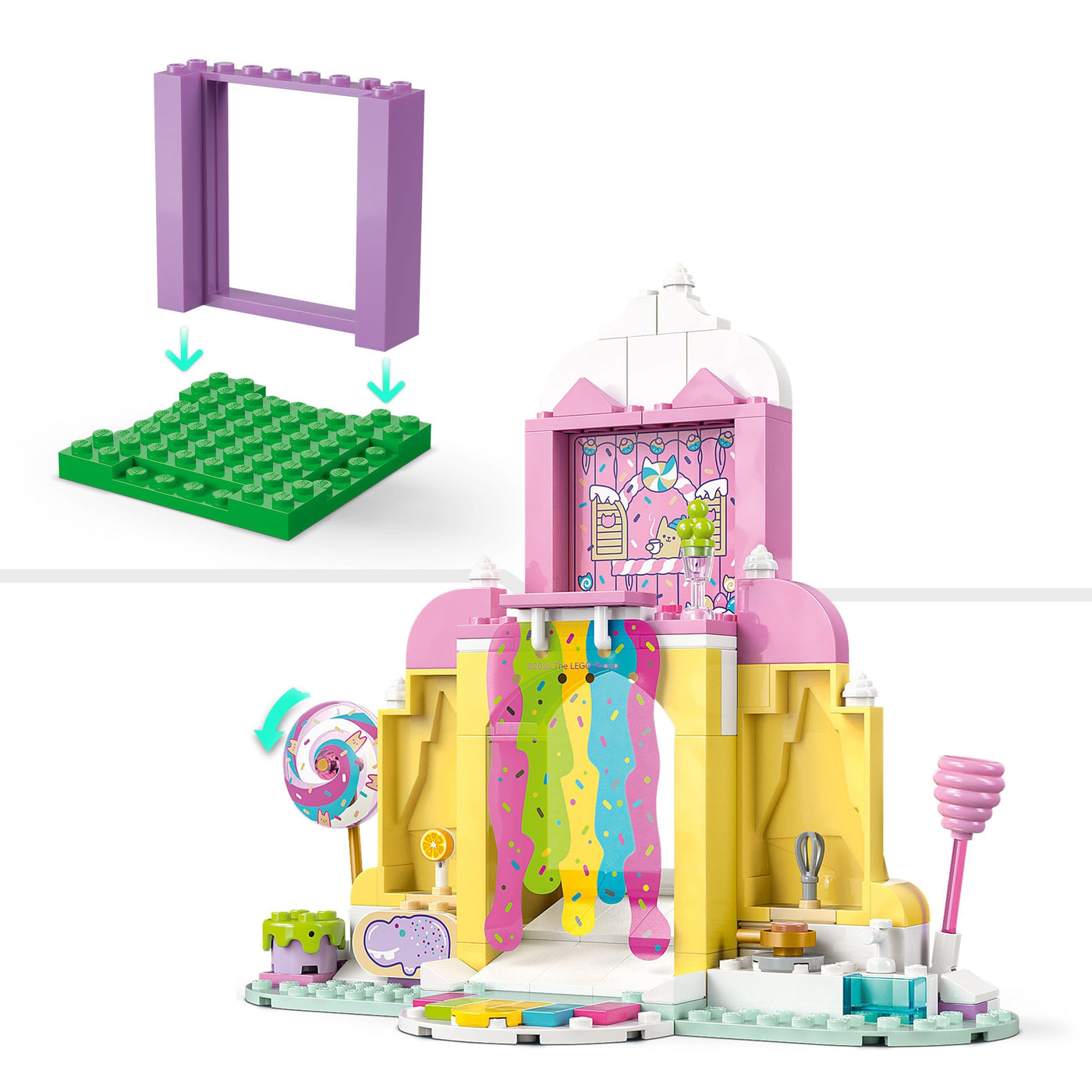 LEGO Gabbys Puppenhaus Zuckerguss-Gebirge und Kätzchen-Garten (11205); Spielset mit Figuren für Rollenspiele; Geschenk für Mädchen und Jungen ab 4 Jahren; Kinderspielzeug