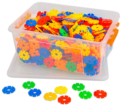 Betzold - Steckblümchen 1000-tlg. - Bunte Steckblumen-Bausteine Steckspiel